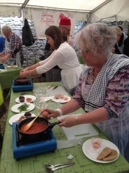 Ludlow Food Fest 2014 Egyptian class